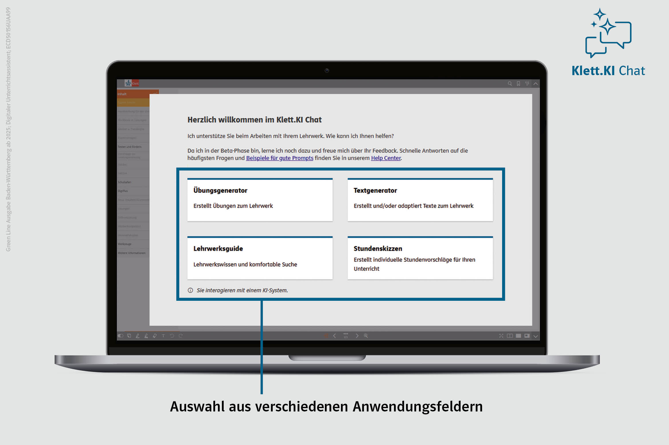 Vier verschiedene Anwendungsfelder