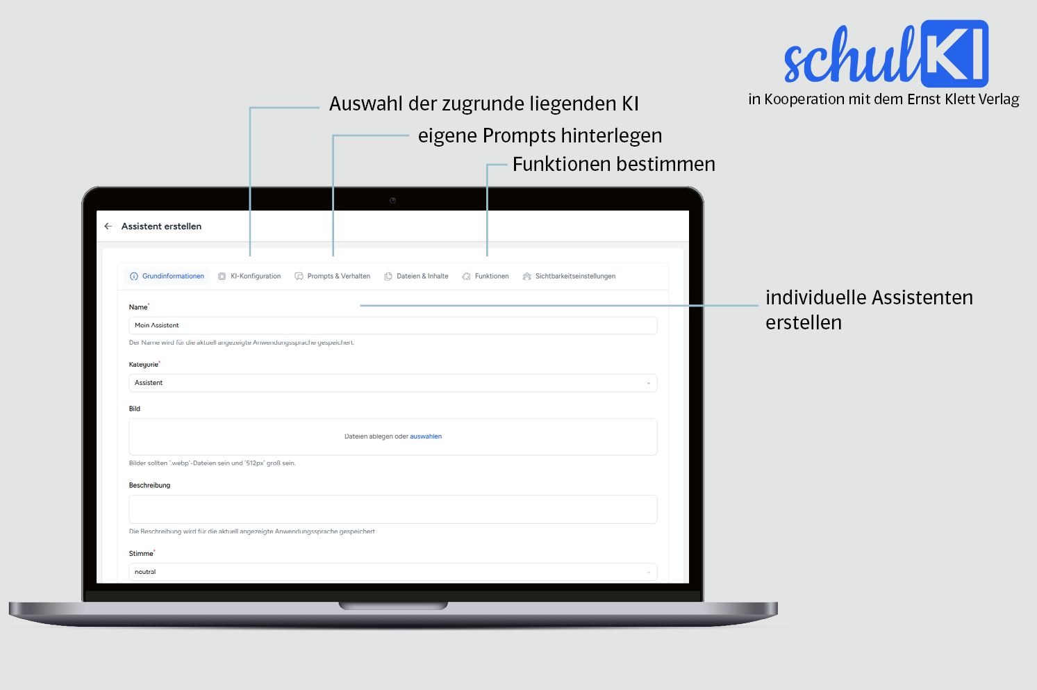 Beispielhafte Darstellung der Chat-Funktion